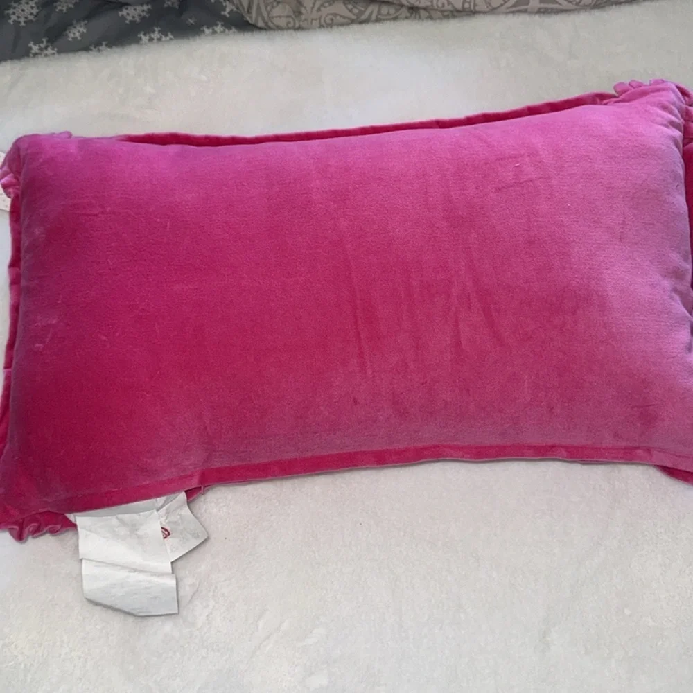 Cupcakes and Cashmere Valentines Conversation Heart Pillow